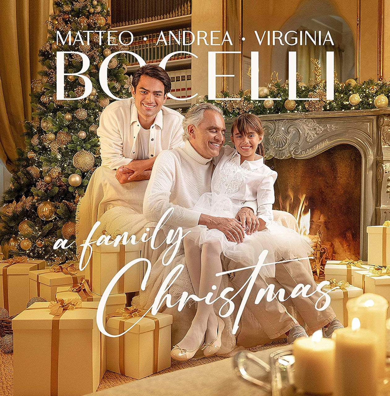 A Family Christmas (CD) - Andrea, Matteo and Virginia Bocelli