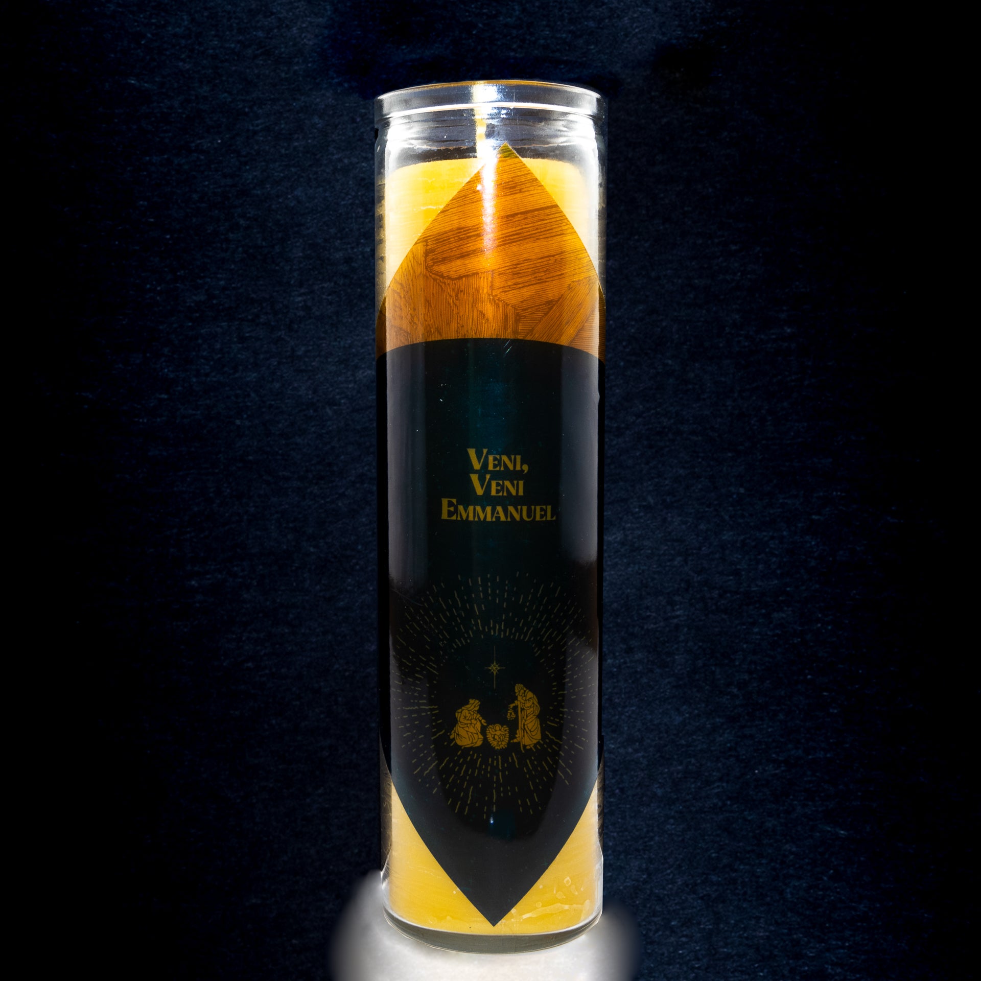 100% Beeswax Christmas Vigil Candle