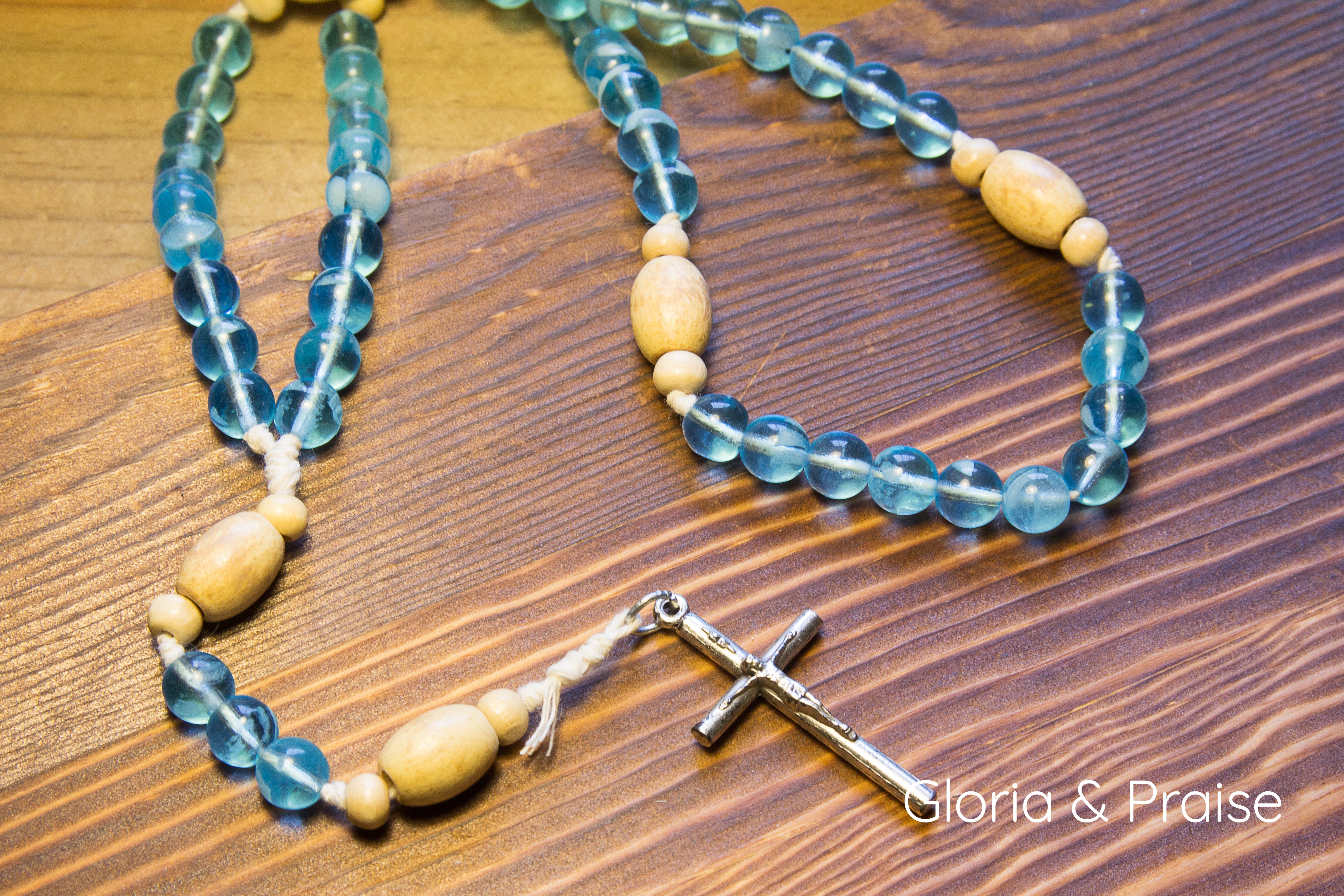 "Water of Life - Glow in the Dark" Rosary