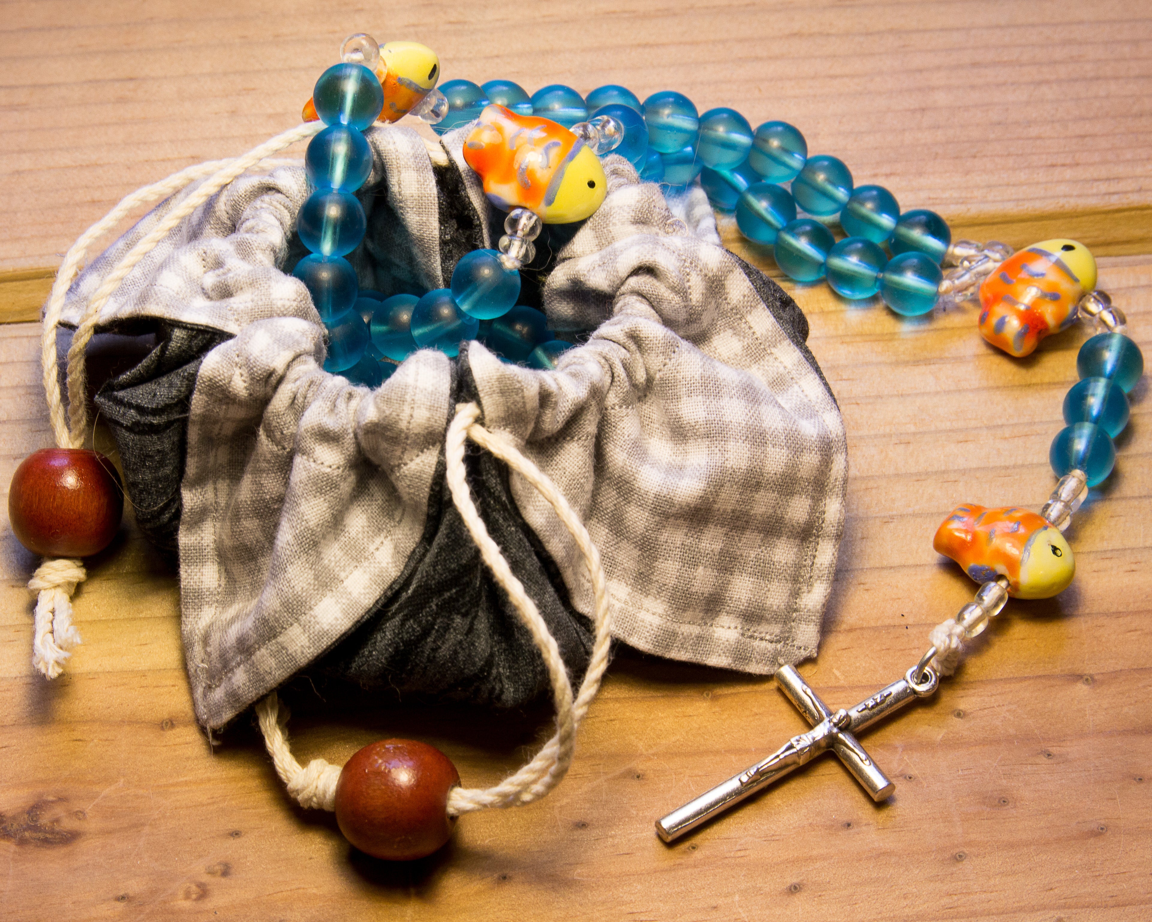 "Under the Sea" Matching Rosary Bag