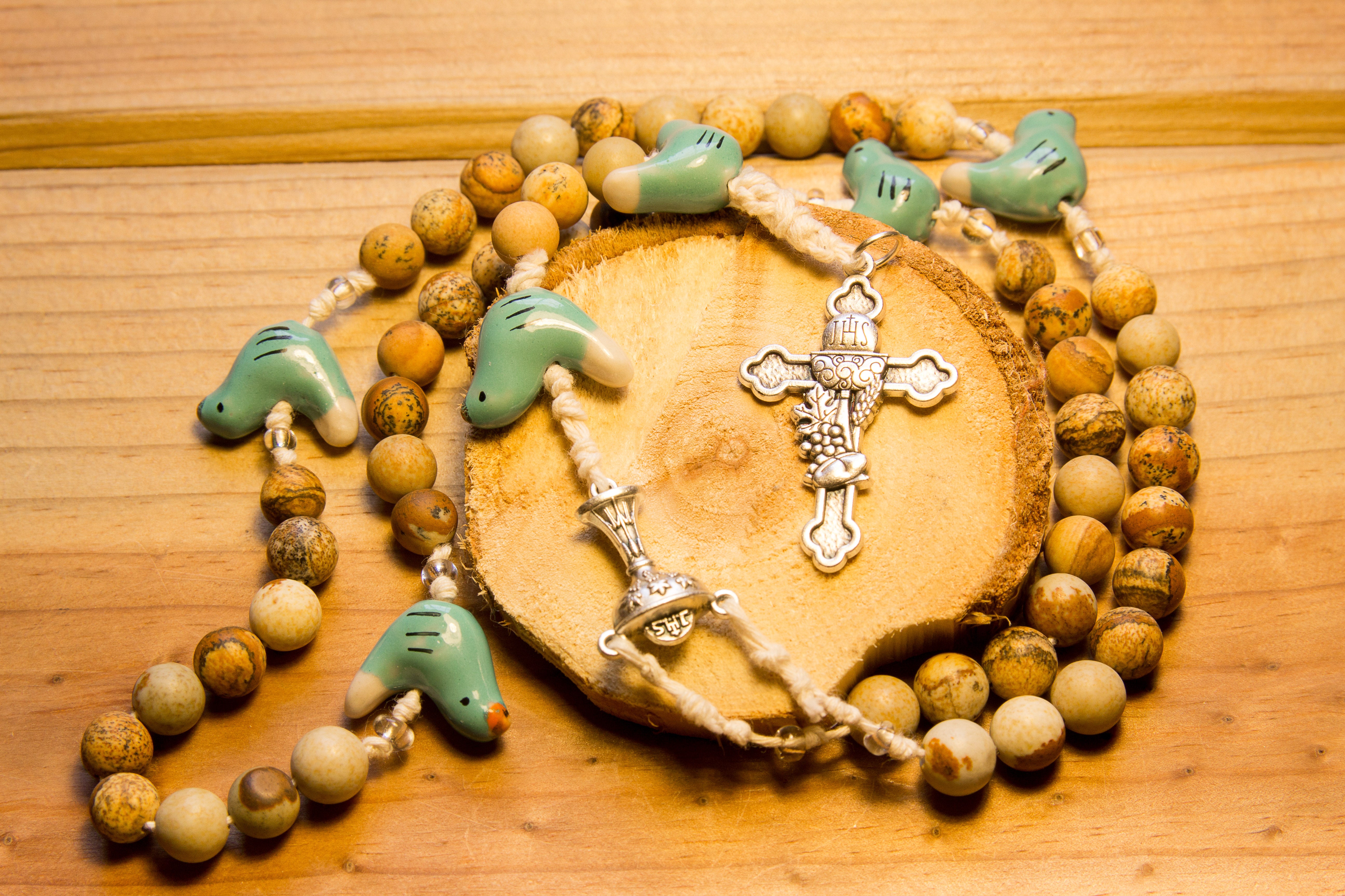 "Faith like a Sparrow" First Communion Rosary