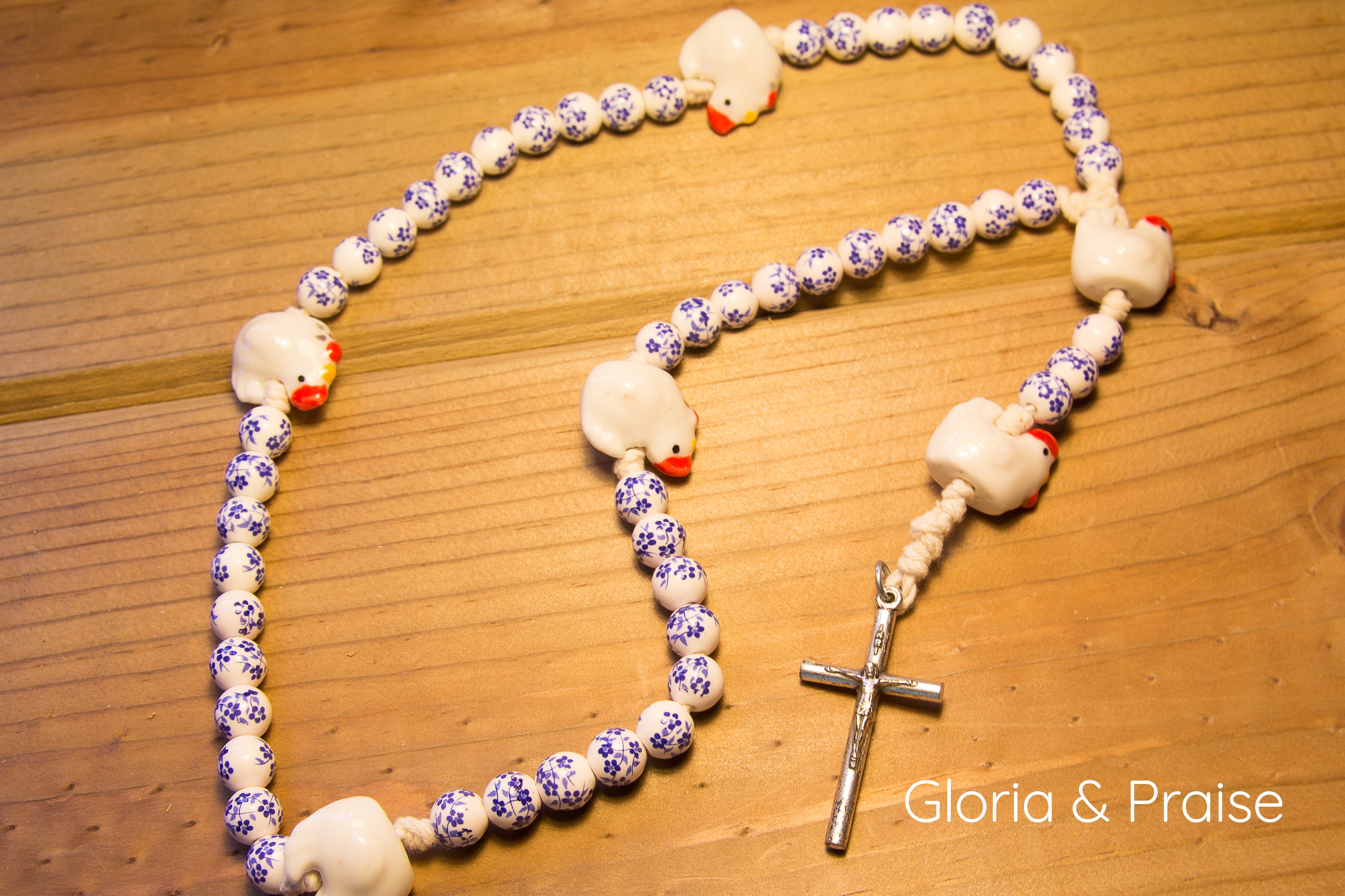"Country Morning" Rosary
