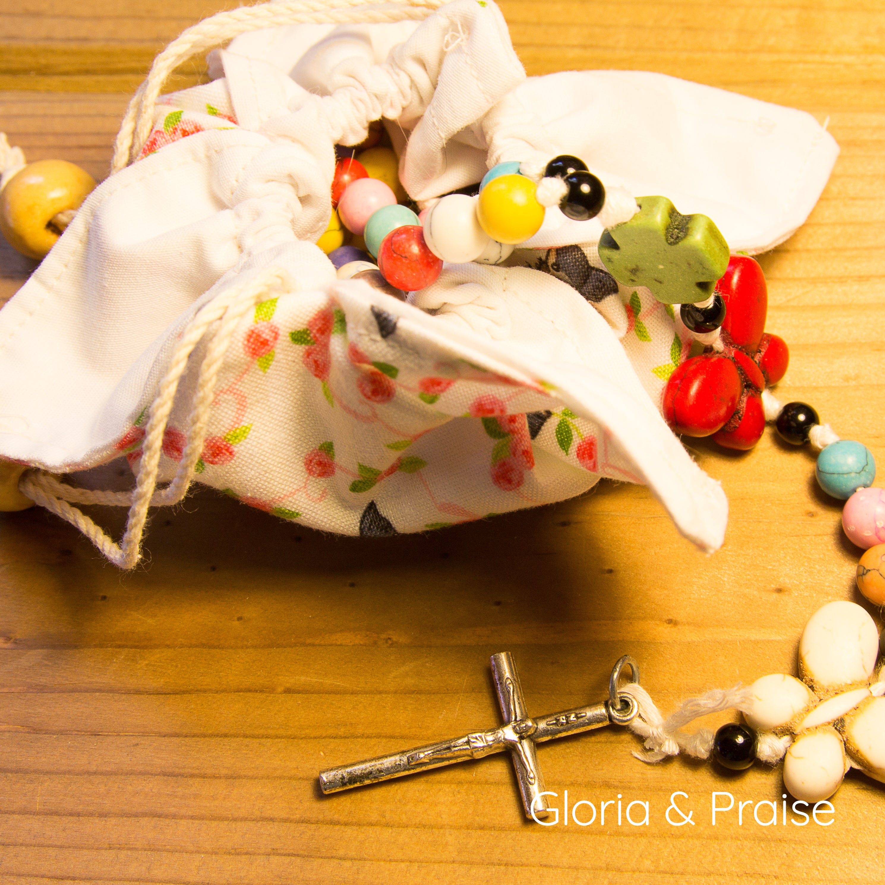 "Butterfly" Matching Rosary Bag