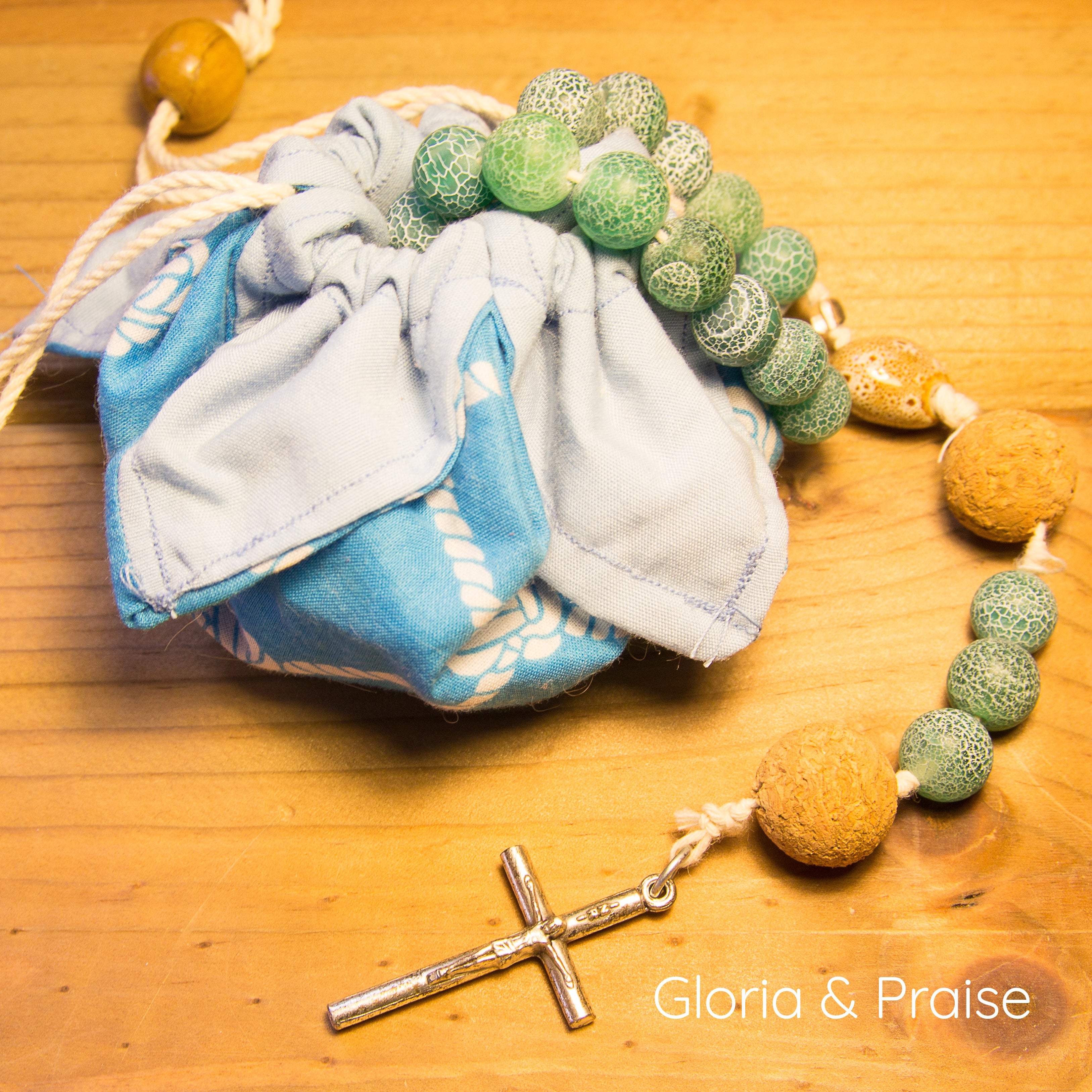 "Stella Maris" Matching Rosary Bag