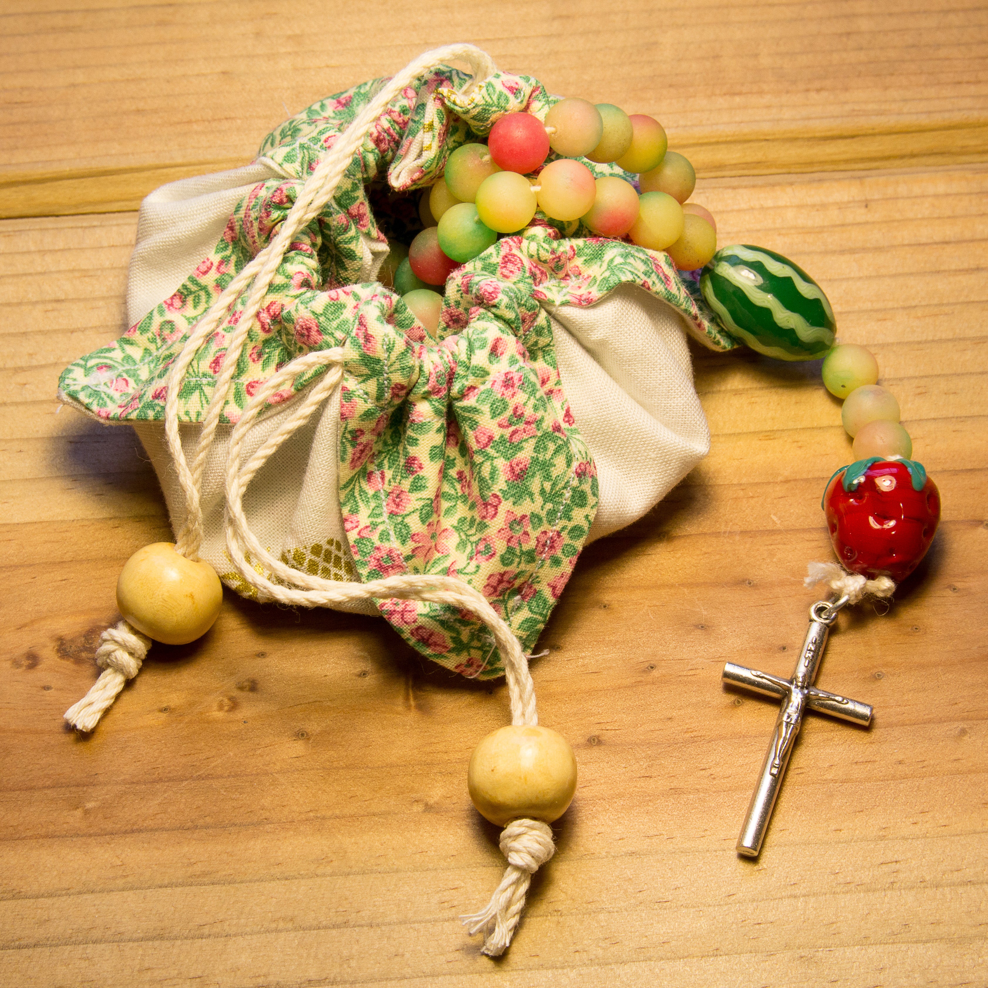 "Fruit of the Spirit" Matching Rosary Bag