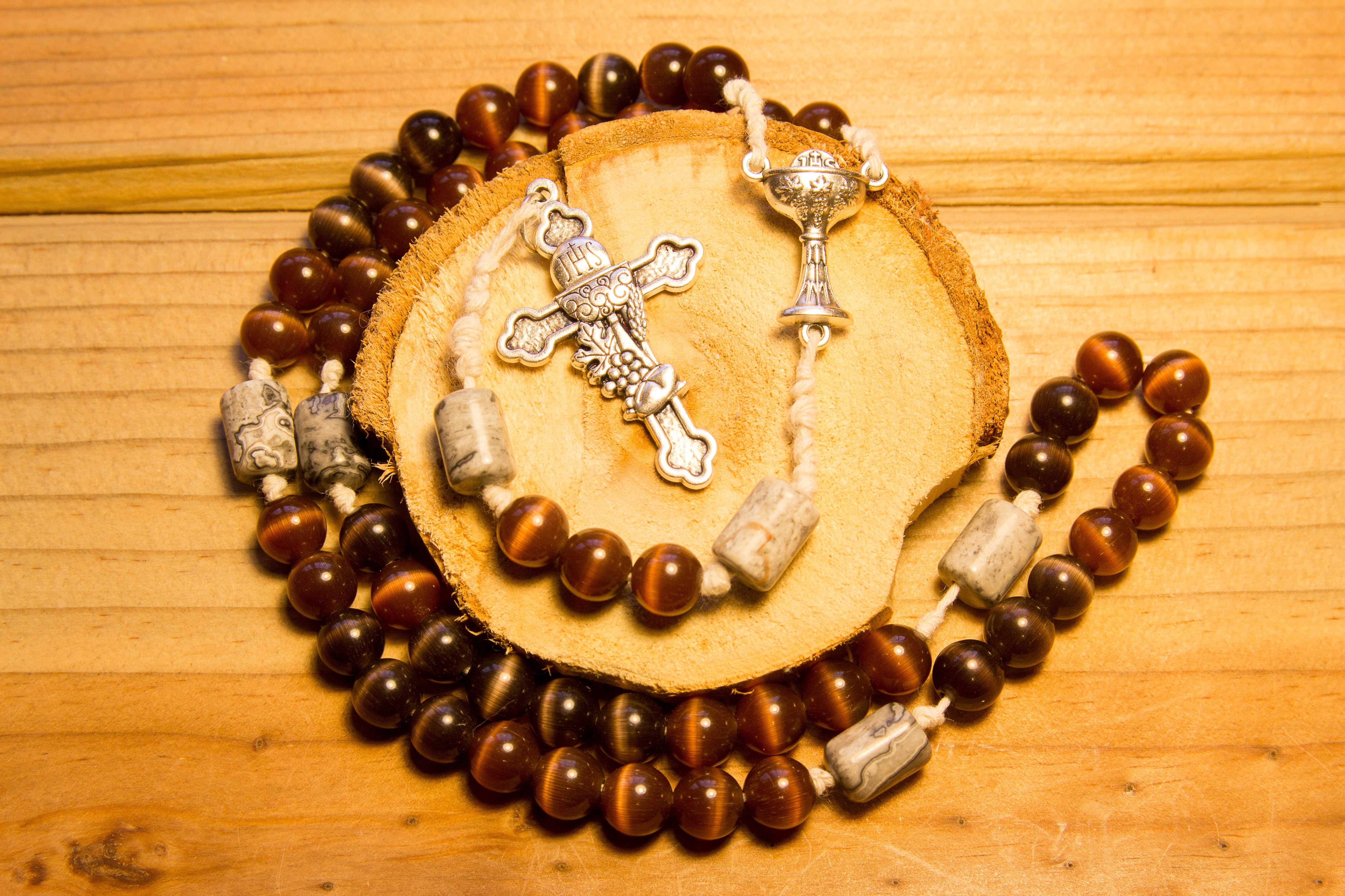 "St. Michael Defend Us" First Communion Rosary
